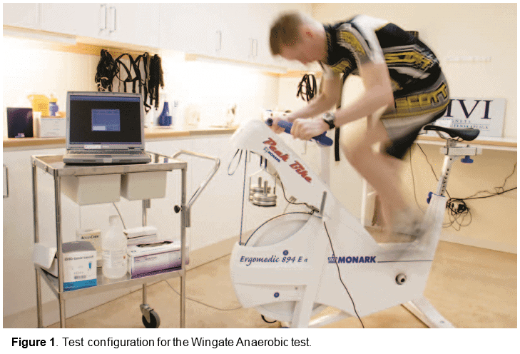 Figure 1 - Test configuration for the Wingate Anaerobic test