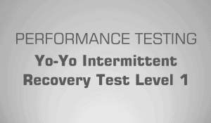 Yo-Yo Intermittent Recovery Test Level 1 - Science for Sport