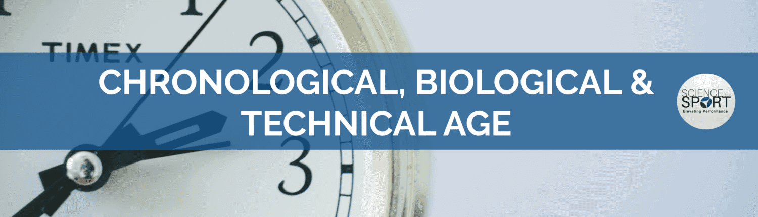Chronological, Biological, and Technical Training Age - Science for Sport