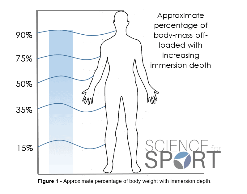 figure-1-approximate-percentage-of-body-weight-with-immersion-depth-science-for-sport