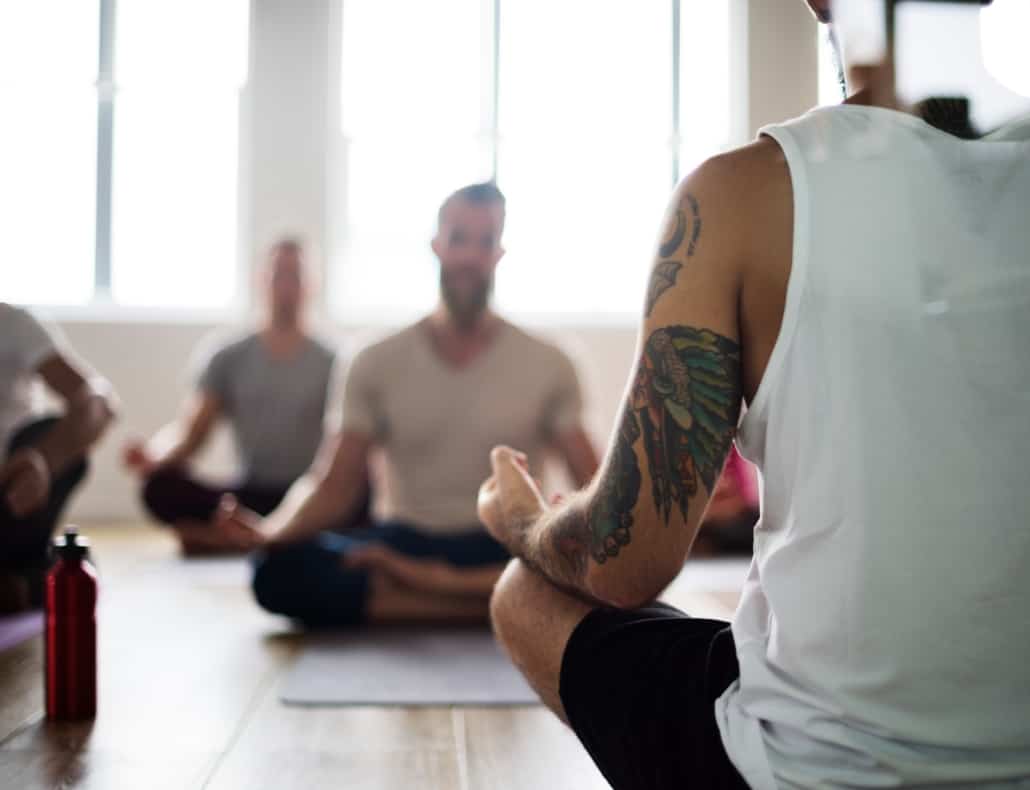 Yoga helps by improving an athlete’s mindfulness, breathing, movement, relaxation response, and psychological resilience.