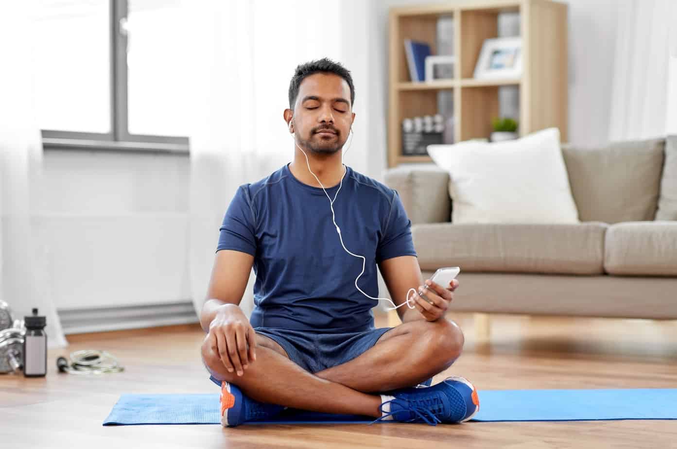 Sports meditation can help some athletes improve their performance.
