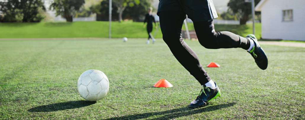 Athletes who play sports such as soccer can benefit from small-sided games at training.