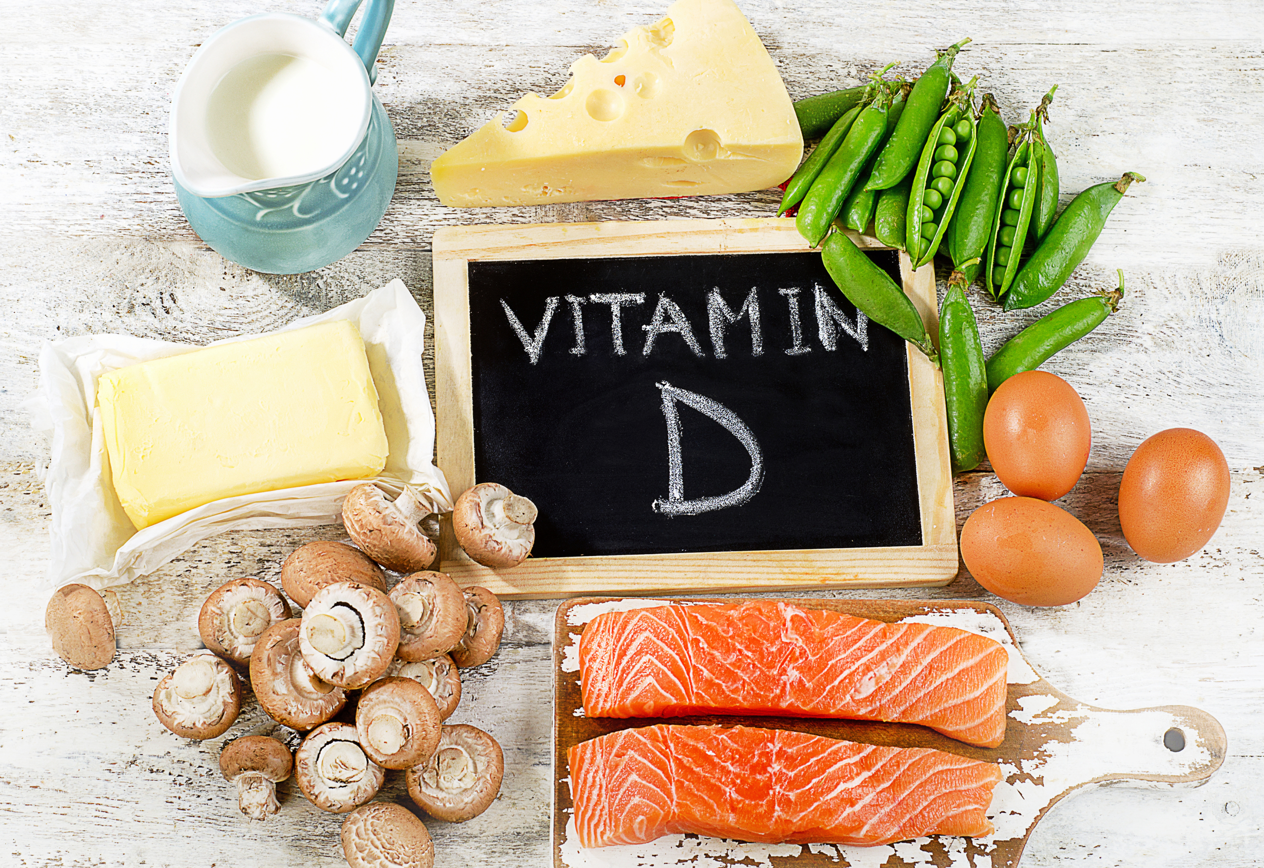 Vitamin D can be found in many different foods, although supplementation is sometimes needed.